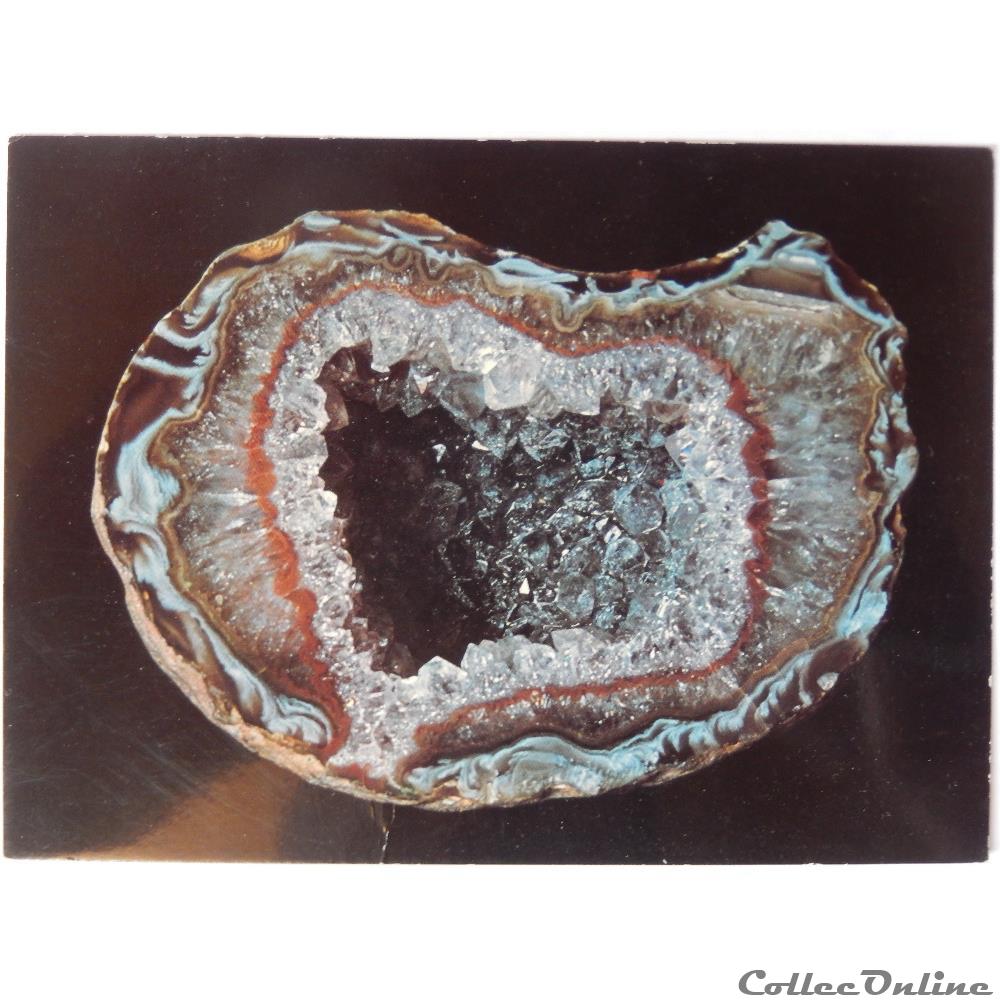 CP Minéraux, Géode carte postale europe ile france cp mineraux geode