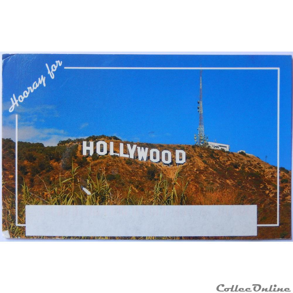 CP des Etats-Unis, Californie, Hollywood carte postale amerique poitou charente cp des etats unis californie hollywood