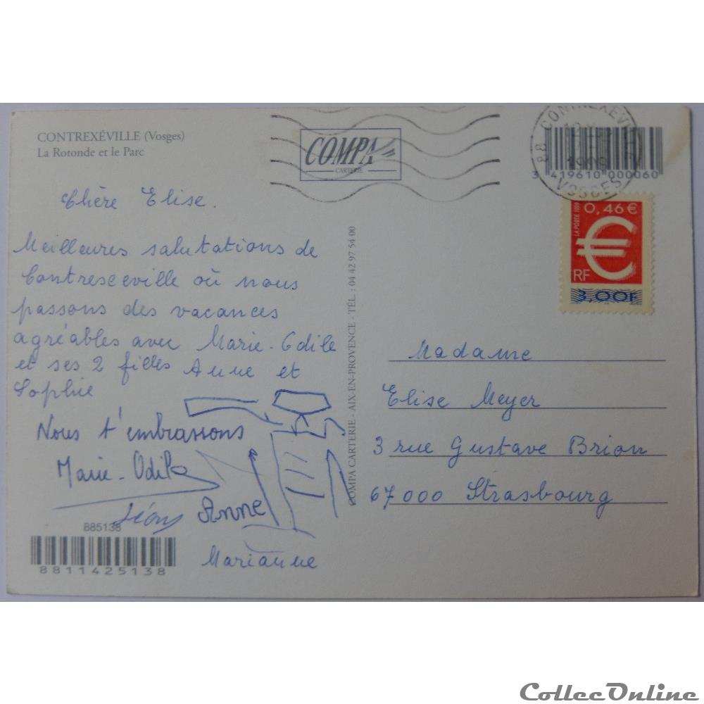CP des Vosges, Contrexeville carte postale france lorraine cp des vosges contrexeville
