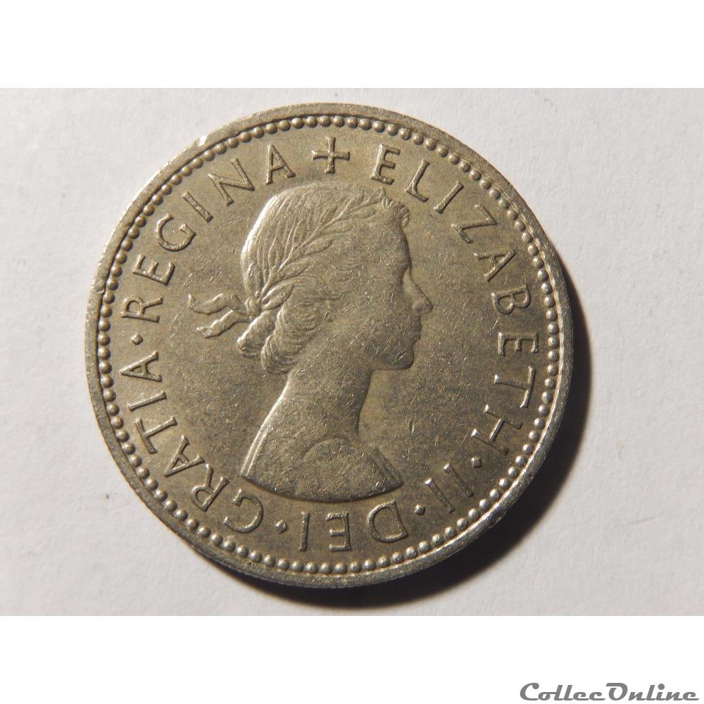 Royaume-Uni, 1 shilling de 1962 2 monnaie monde royaume uni 1 shilling de 1962