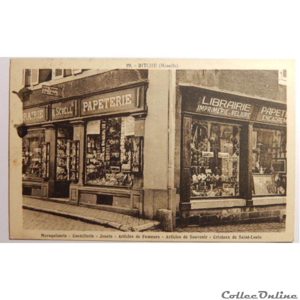 carte postale france lorraine cpa de moselle bitche