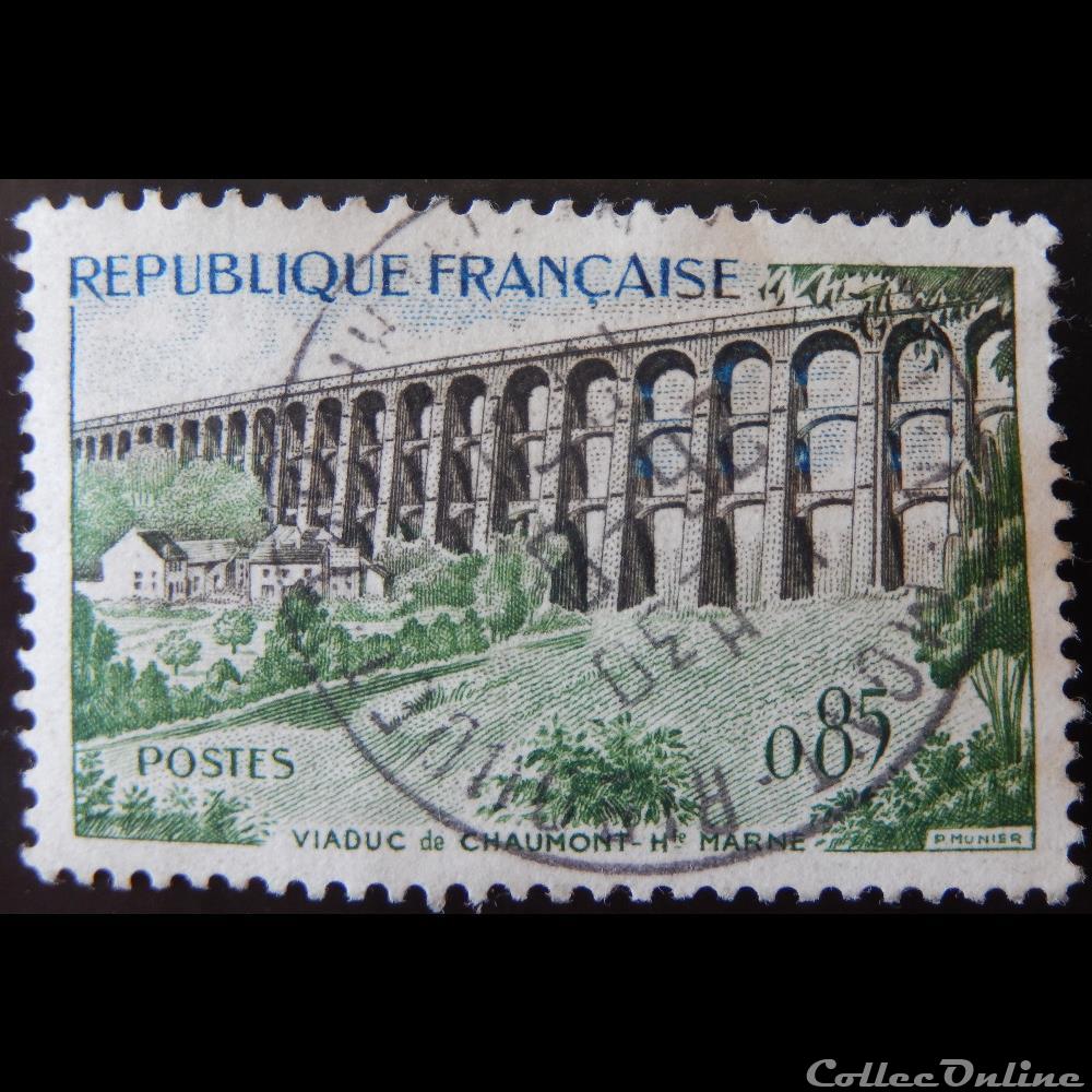 01240 Le viaduc de Chaumont 0.85F timbre france 01240 le viaduc de chaumont 0 85f