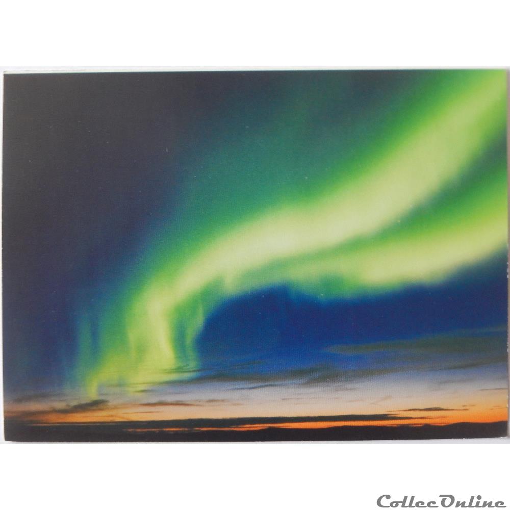 carte postale alsace cp aurore boreal
