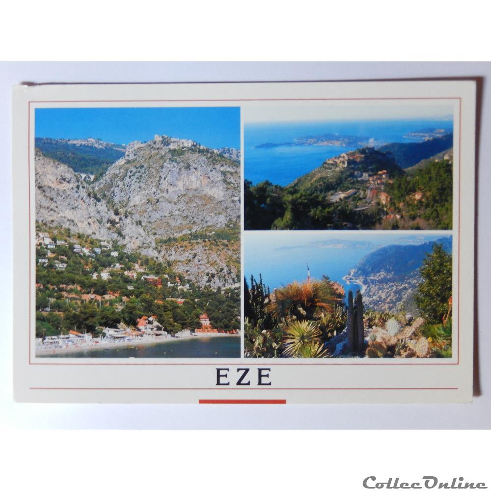 CP des Alpes-Maritimes, Eze carte postale france provence cote azur cp des alpes maritimes eze