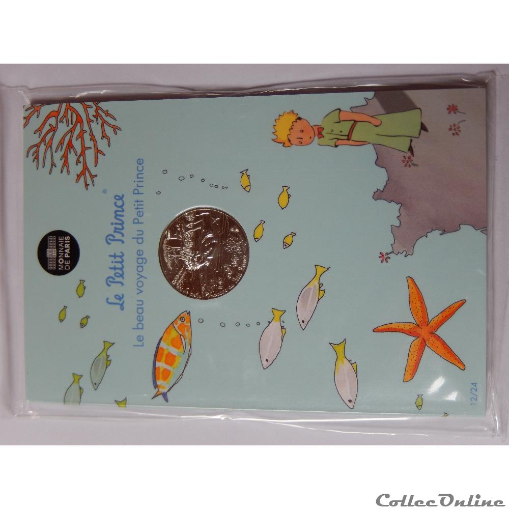monnaie france moderne 10 euros le beau voyage du petit prince a la mer