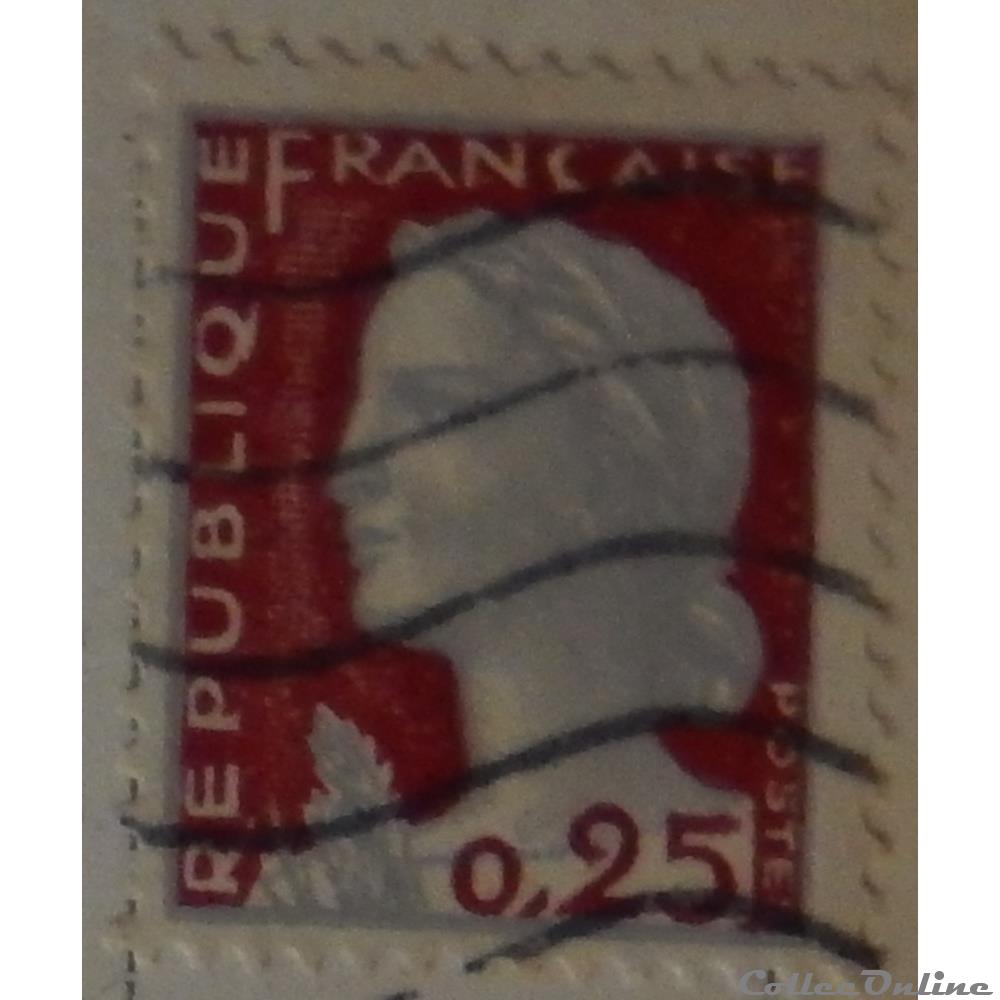 01263 Marianne de Decaris, 0.25 F de 1960 4 timbre france 01263 marianne de decaris 0 25 f de 1960