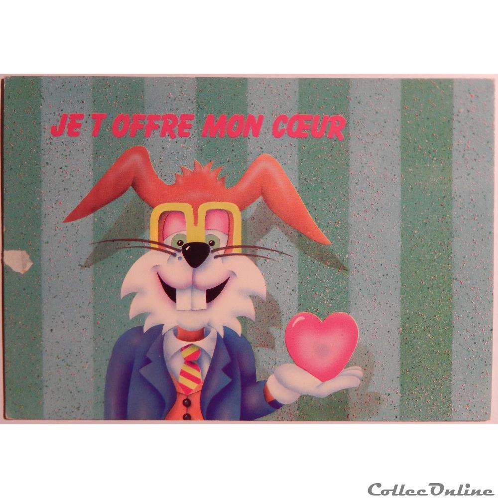 carte postale rhone alpe cp humour coeur
