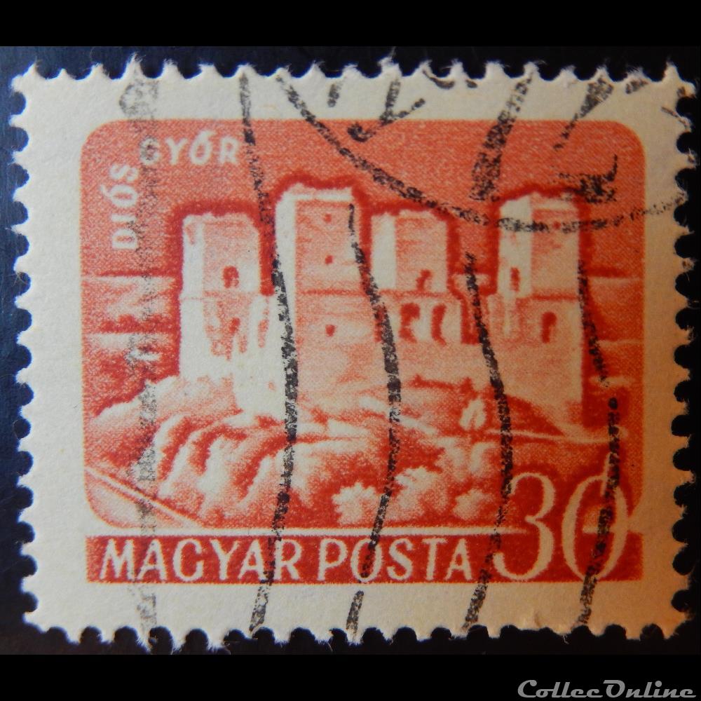 Hongrie 01337 Diosgyor 30f de 1960 timbre europe hongrie 01337 diosgyor 30f de 1960