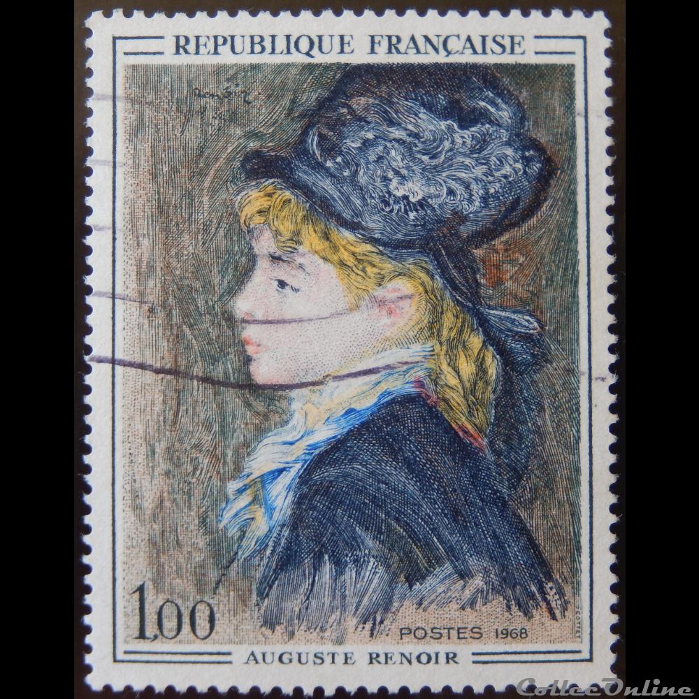 01570 Auguste Renoir 1F timbre france 01570 auguste renoir 1f