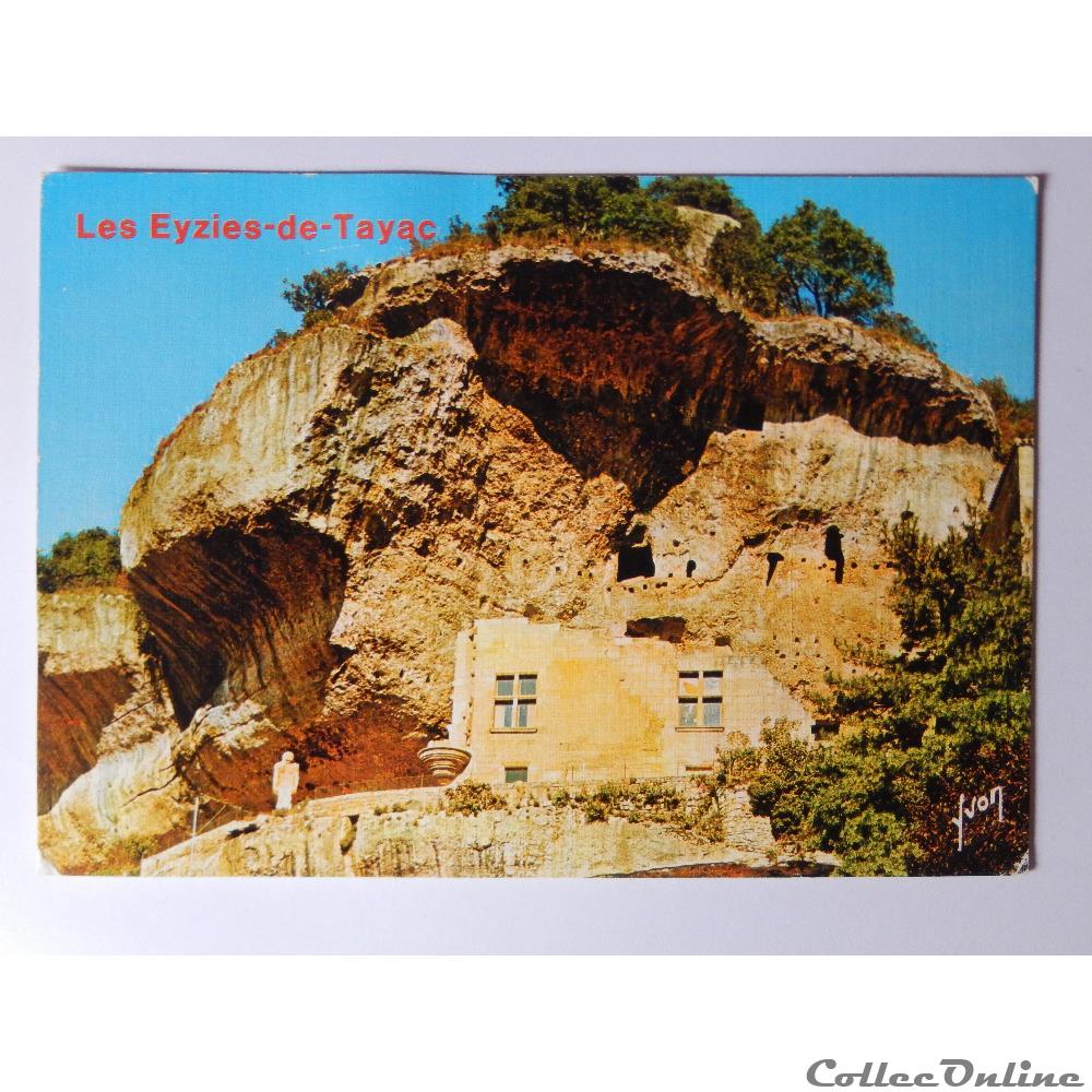 carte postale france aquitaine cp de dordogne les eyzies de tayac