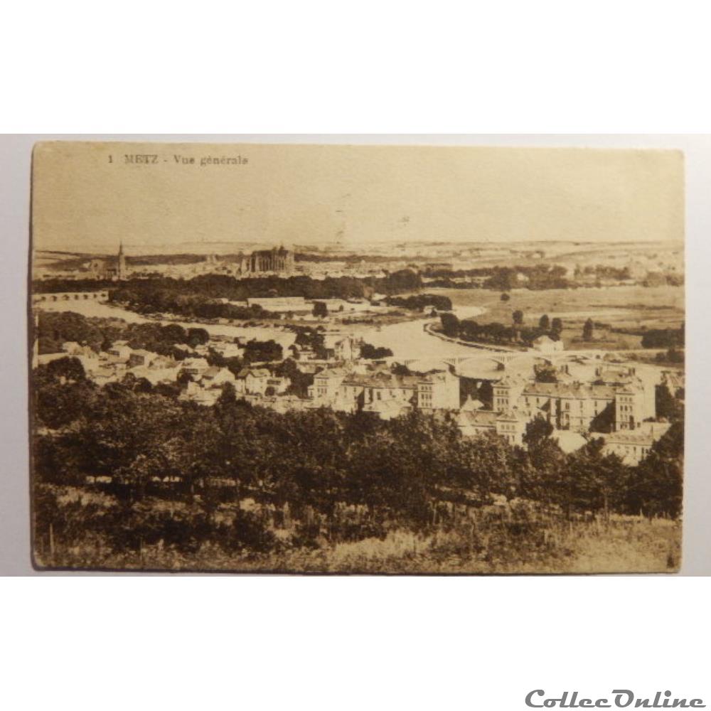 carte postale france lorraine cpa de moselle metz