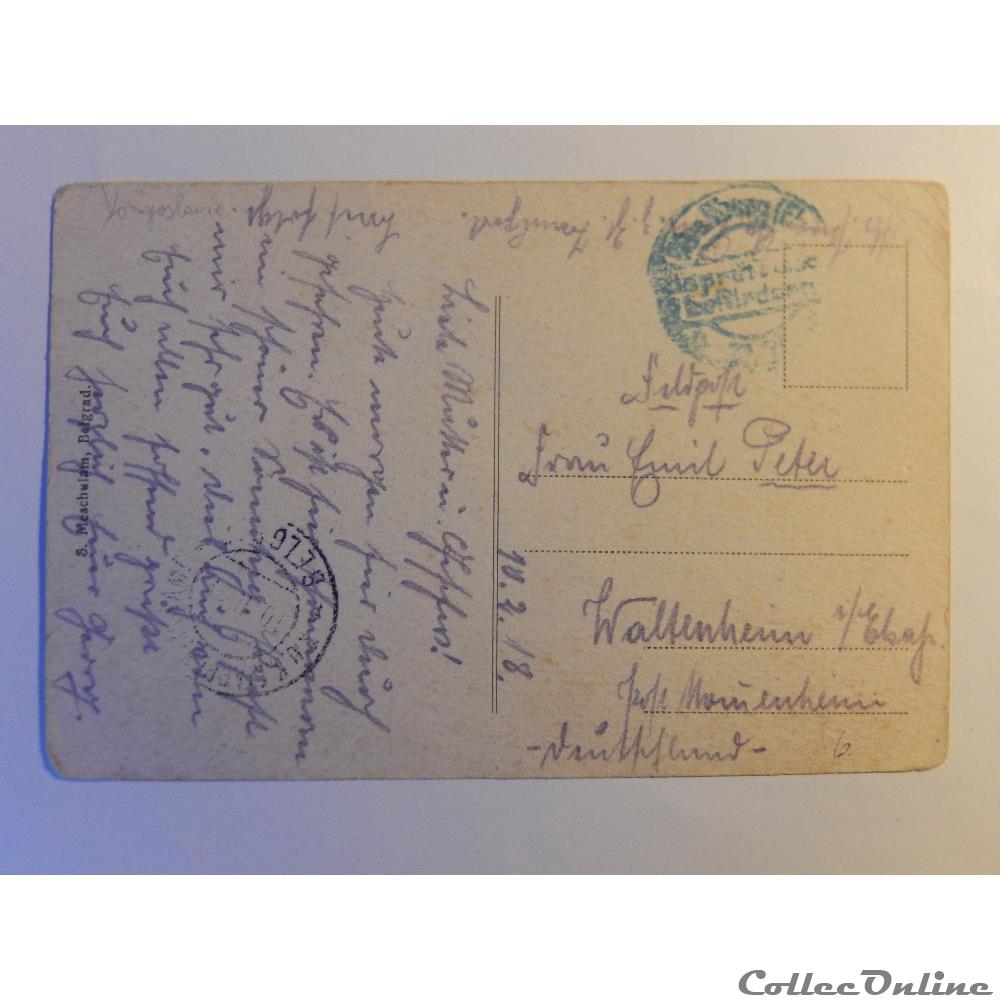 carte postale autre languedoc roussillon cpa de serbie belgrade
