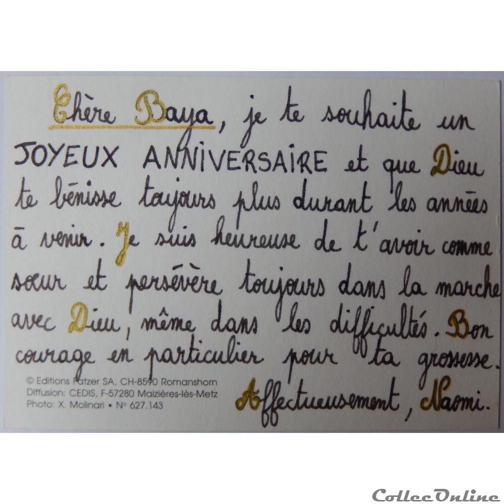 CP Citation biblique, Flore carte postale europe rhone alpe cp citation biblique flore