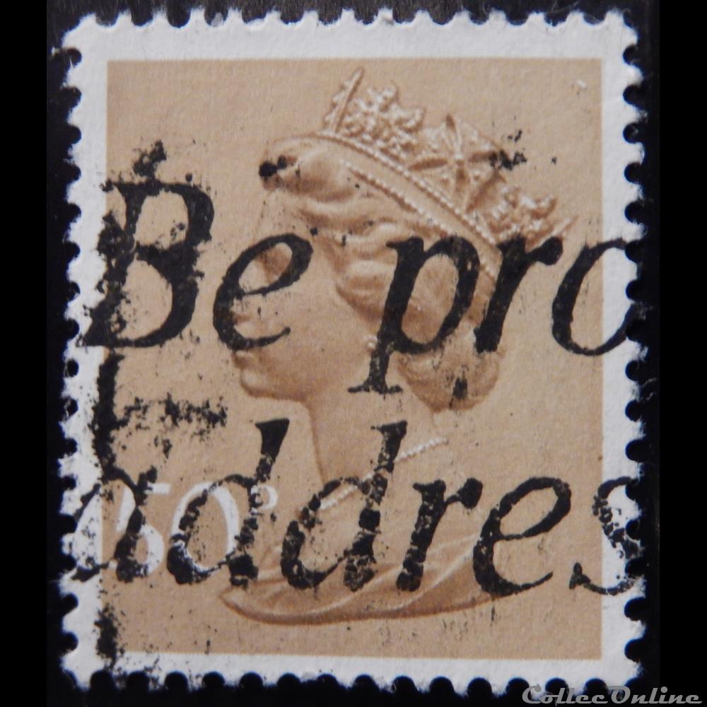 Royaume-Uni 00821 reine Elisabeth II 50p de 1977 timbre europe royaume uni 00821 reine elisabeth ii 50p de 1977