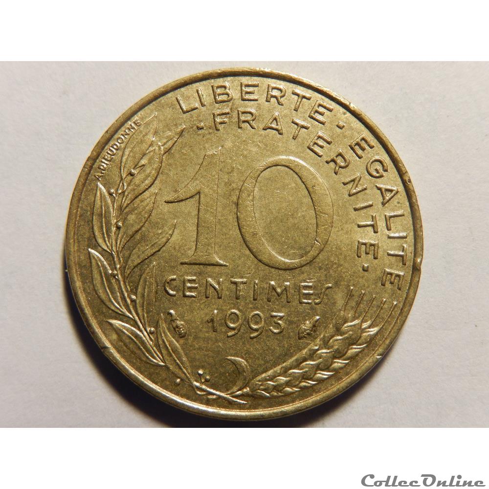 10 centimes Marianne 1993 monnaie france moderne 10 centimes marianne 1993