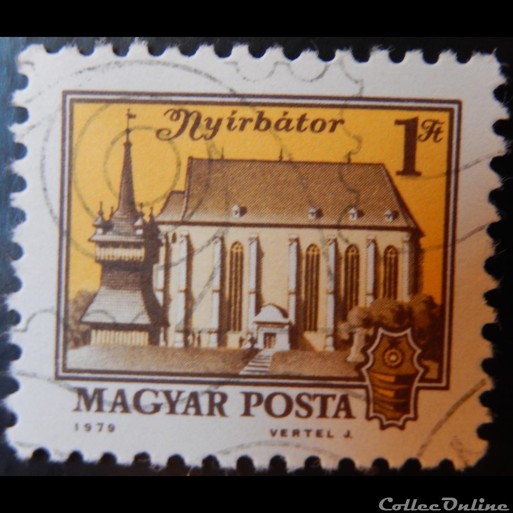 timbre europe hongrie 02652 nyirbator 1ft de 1979