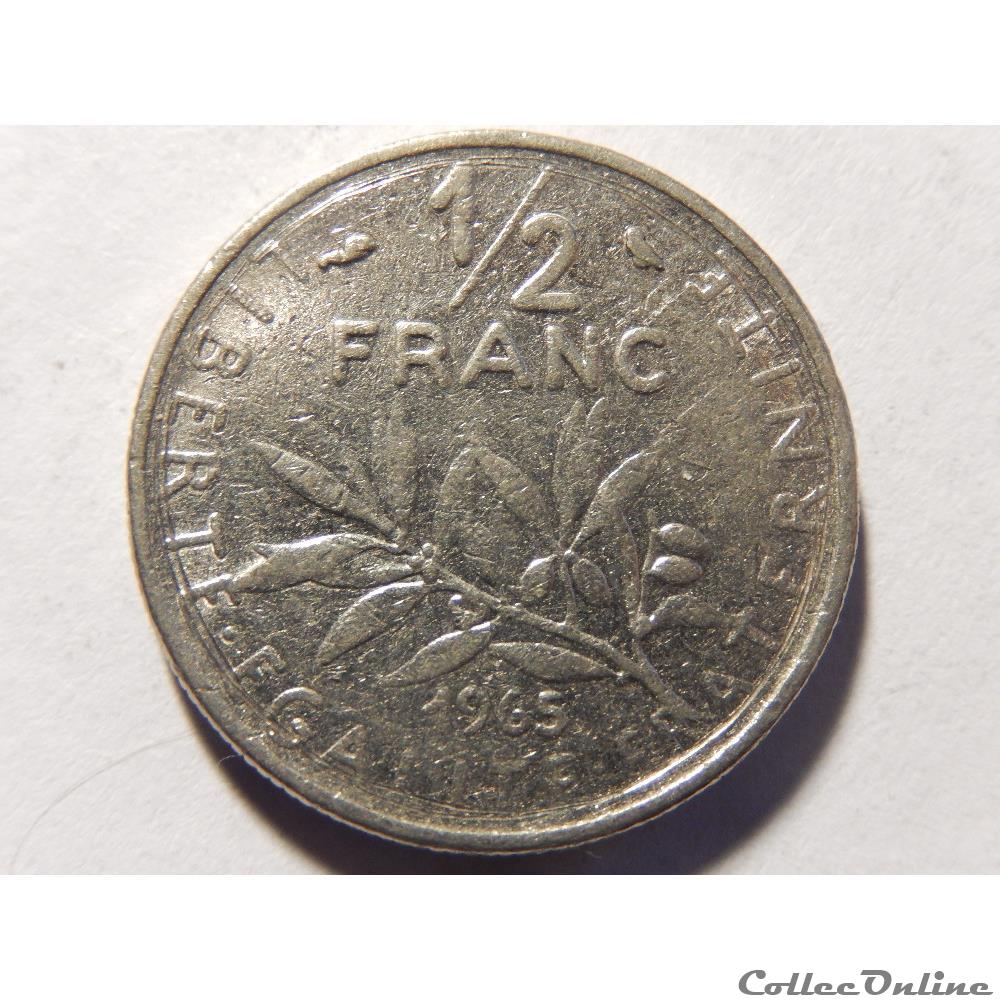 50 centimes Semeuse 1965 monnaie france moderne 50 centimes semeuse 1965