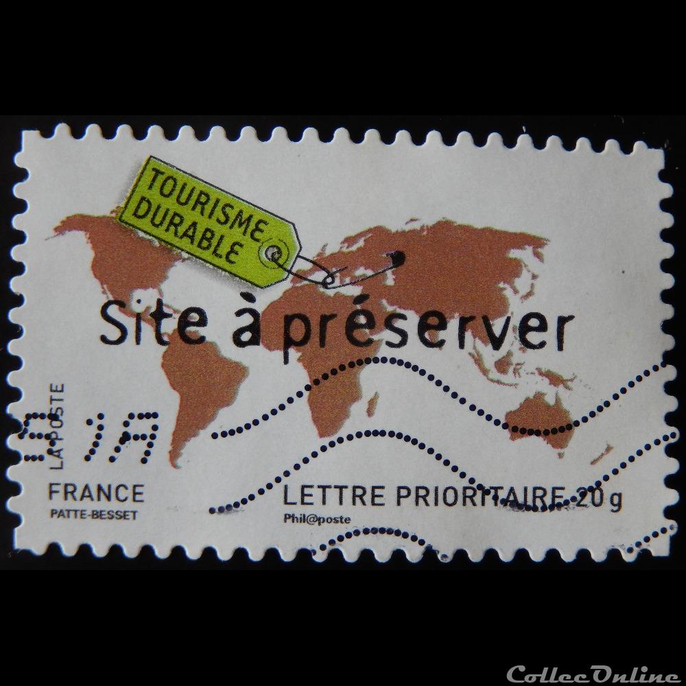 04207 Tourisme durable 20 gr timbre france 04207 tourisme durable 20 gr