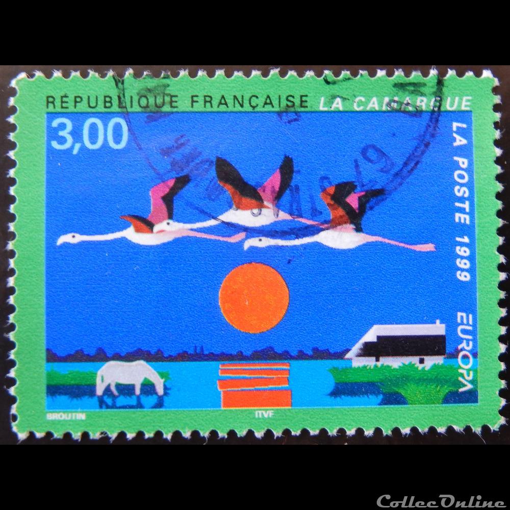 timbre france 03240 europa c e p t la camargue 3f