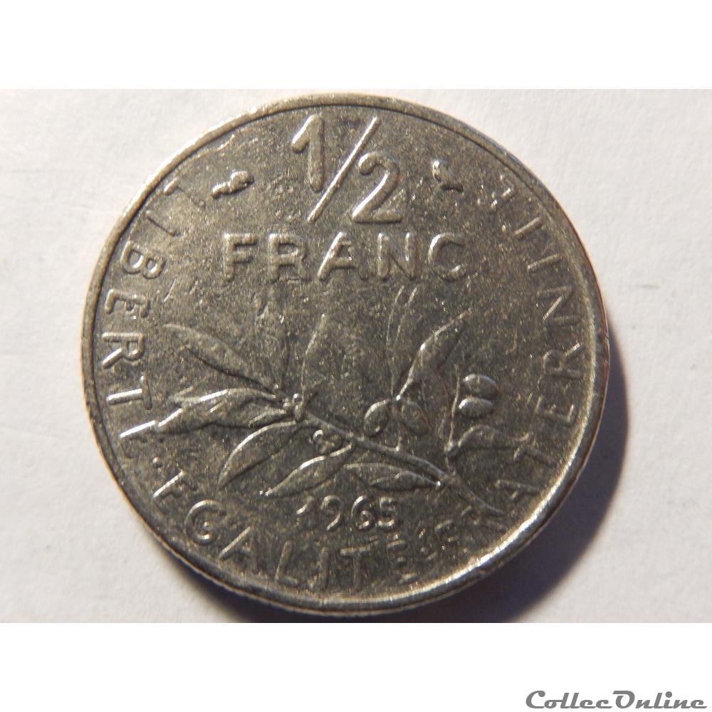 50 centimes Semeuse 1965 monnaie france moderne 50 centimes semeuse 1965