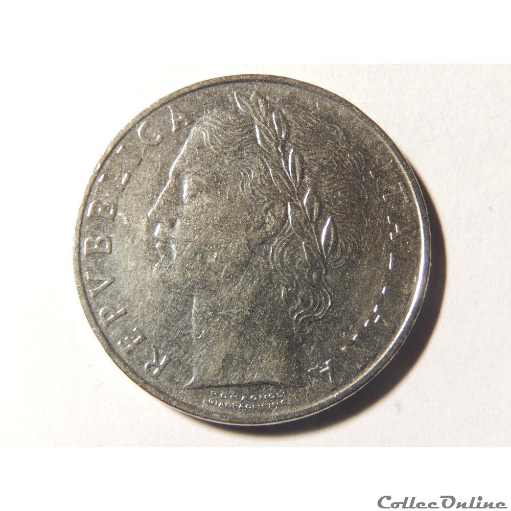 monnaie monde italie 100 lires 1975