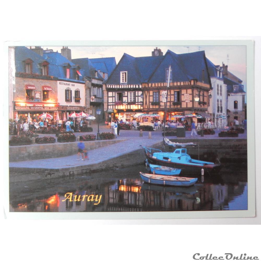 carte postale france bretagne cp du morbihan auray