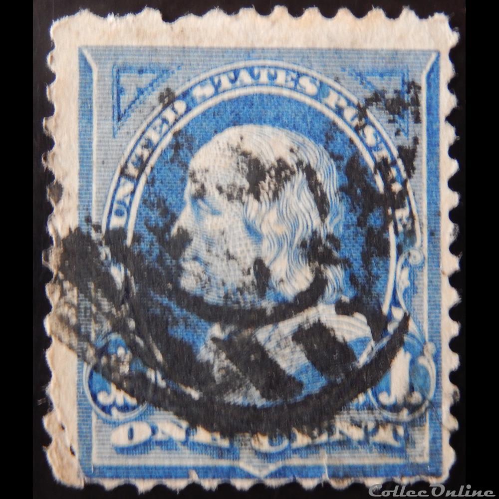 Etats Unis 00097 Benjamin Franklin 1c de 1894 timbre amerique etats unis 00097 benjamin franklin 1c de 1894