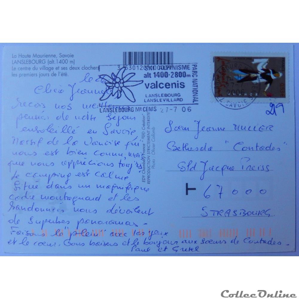 CP de Savoie, Lanslebourg carte postale france rhone alpe cp de savoie lanslebourg