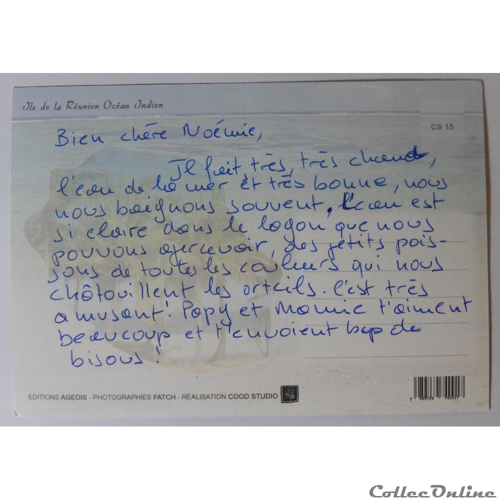 CP de La Réunion carte postale france outre mer cp de la reunion