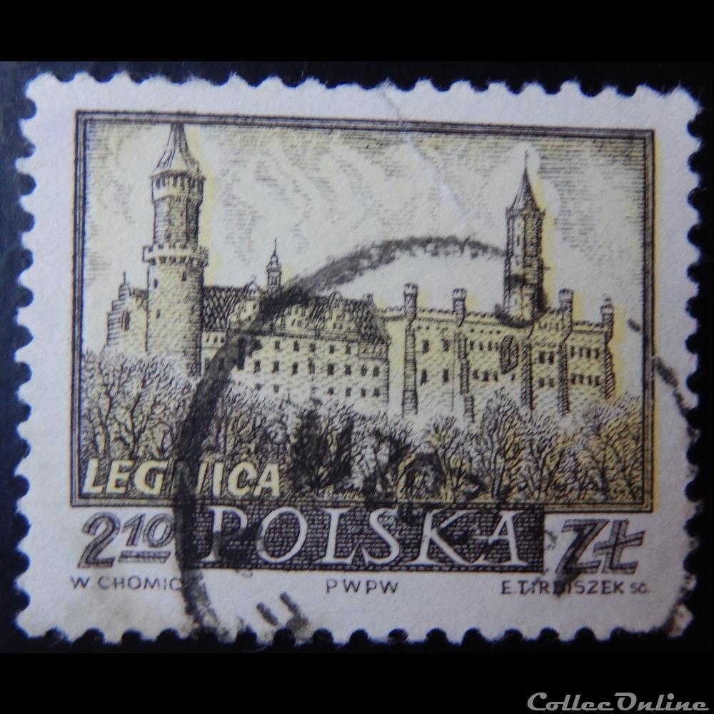 Pologne 01066 Legnica 2.10Zt de 1960 timbre europe pologne 01066 legnica 2 10zt de 1960