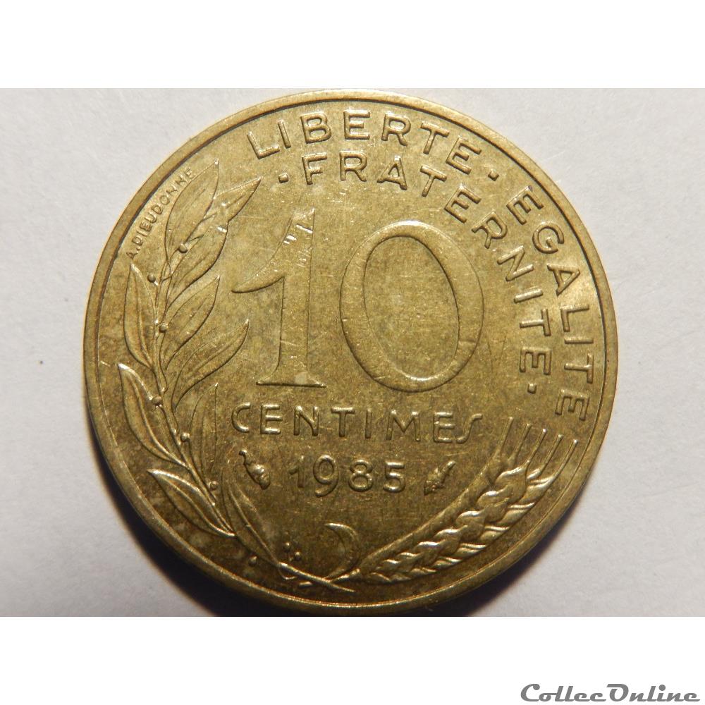 10 centimes Marianne 1985 monnaie france moderne 10 centimes marianne 1985