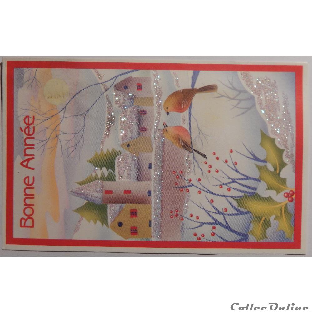 carte postale alsace cp bonne annee