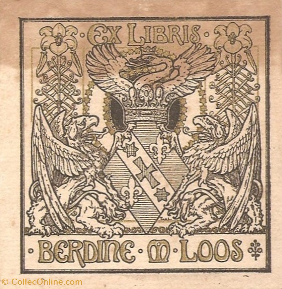 vieux papiers ex libris loos