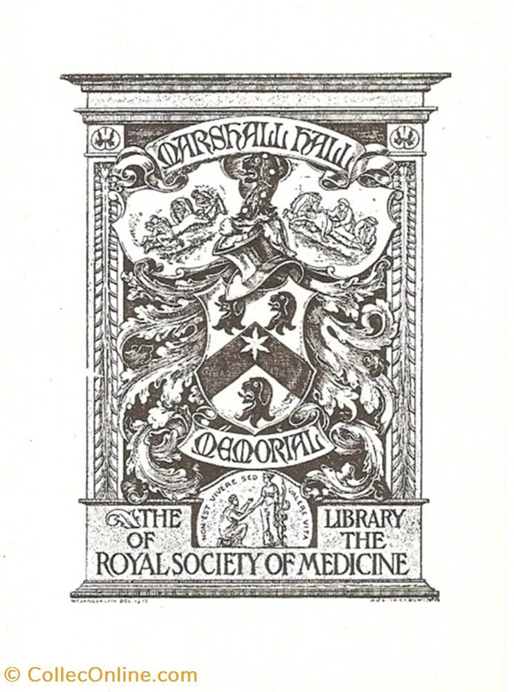 Royal Society of Medicine vieux papier ex libri royal society of medicine