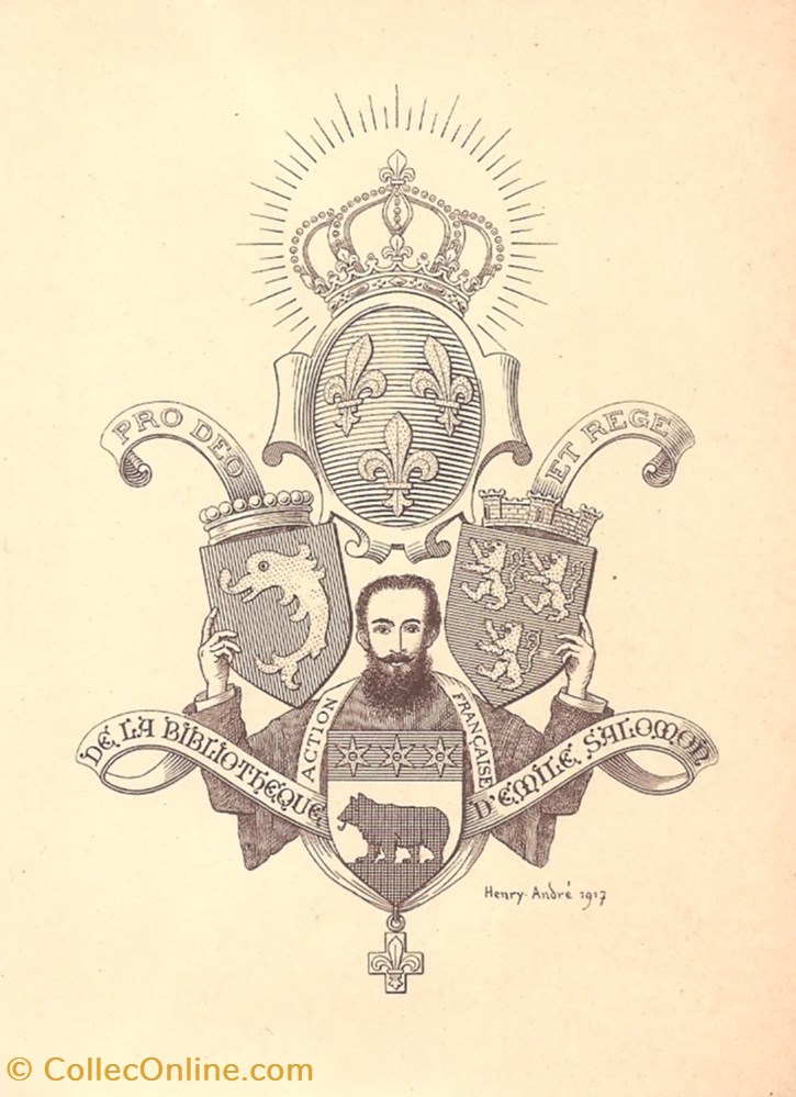 SALOMON vieux papiers ex libris salomon