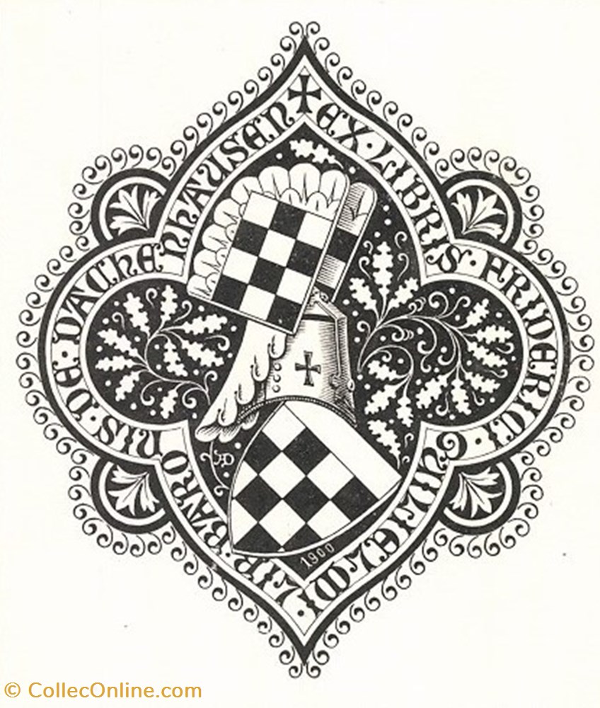 vieux papier ex libri dachenhausen