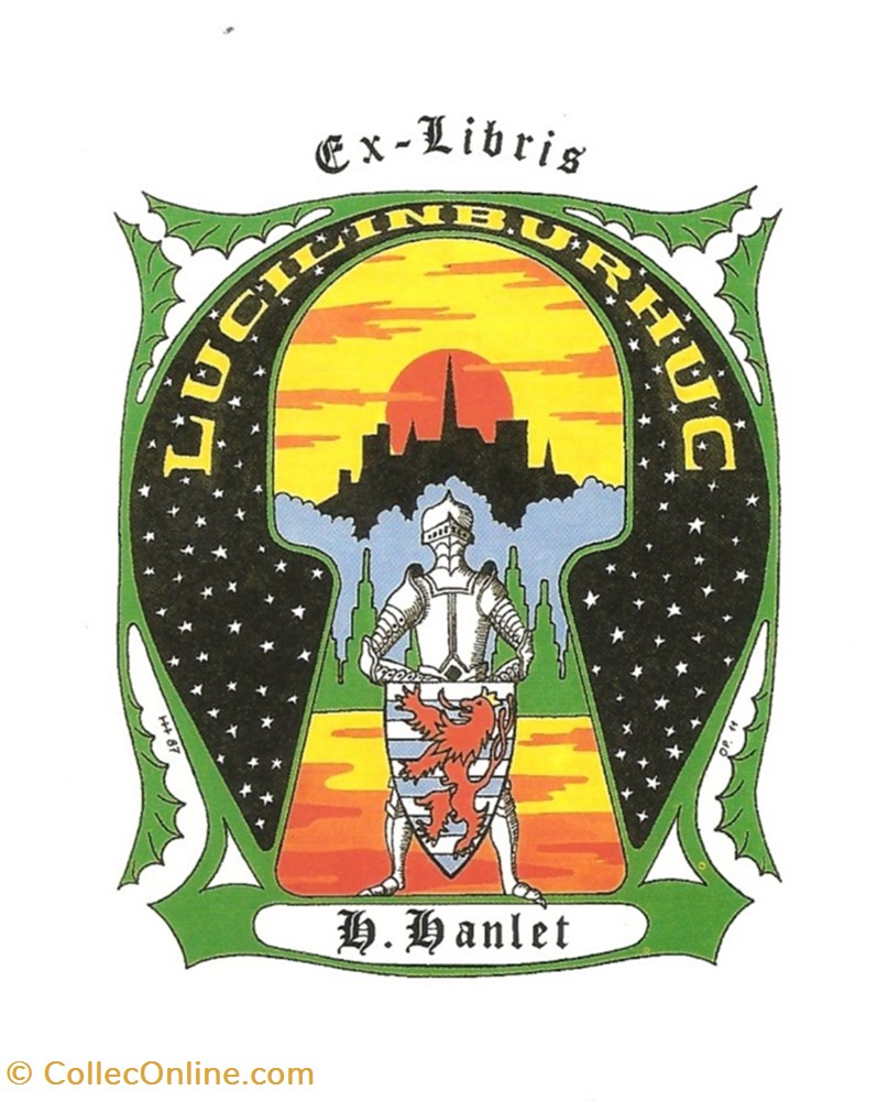 vieux papiers ex libris hanlet