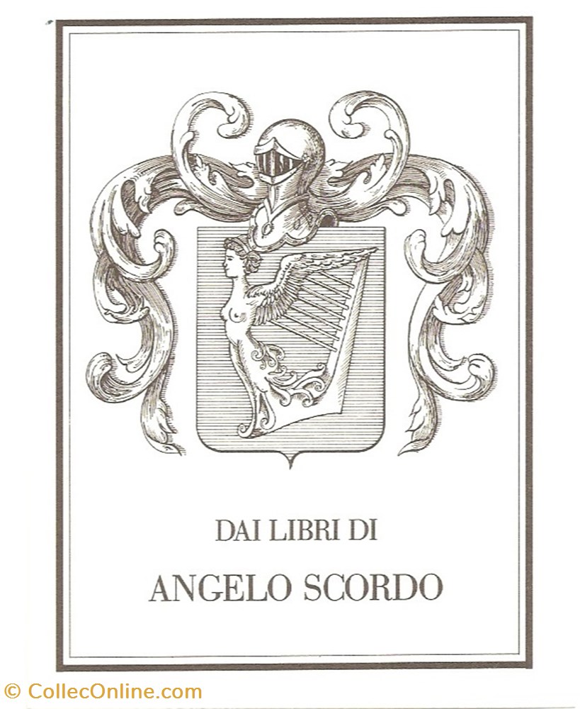 SCORDO vieux papiers ex libris scordo