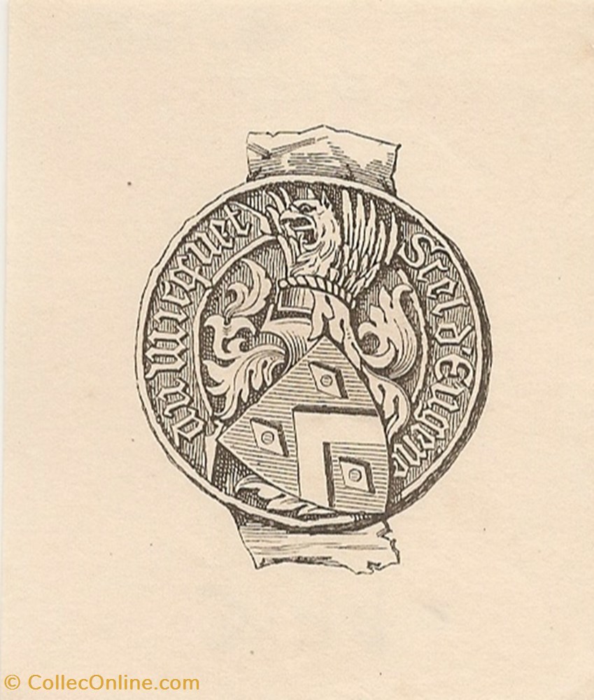vieux papier ex libri wicquet