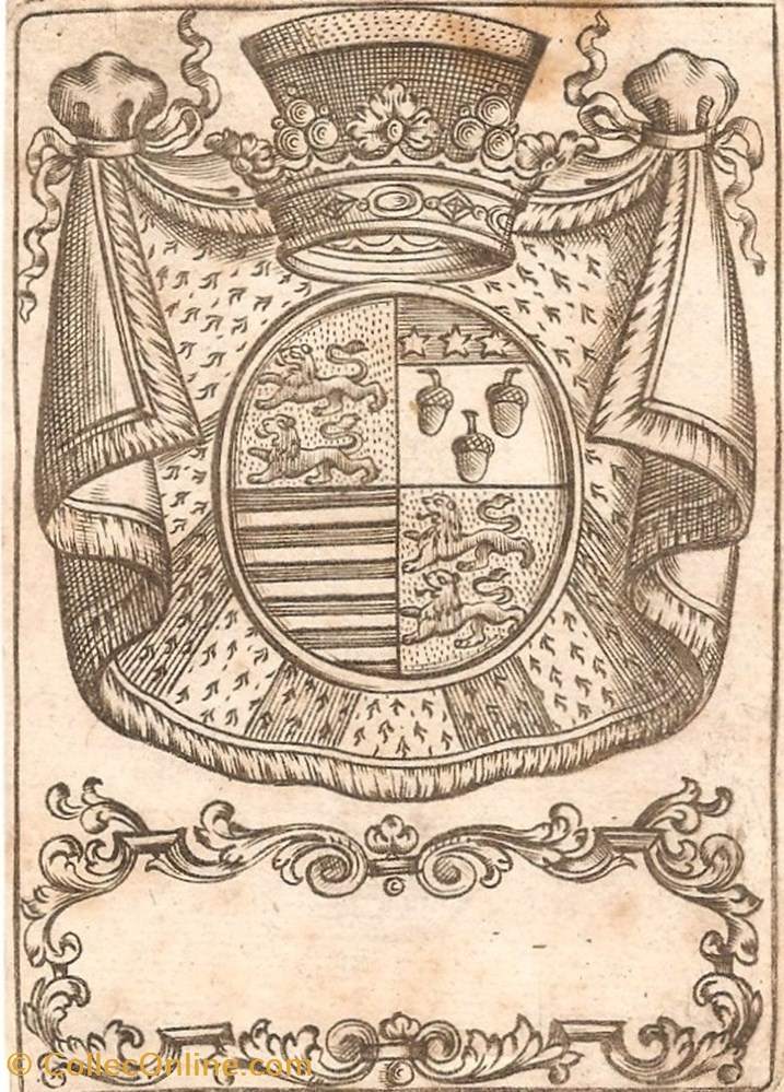 Sans légende (LANGLOIS de MOTTEVILLE) vieux papiers ex libris sans legende langlois de motteville