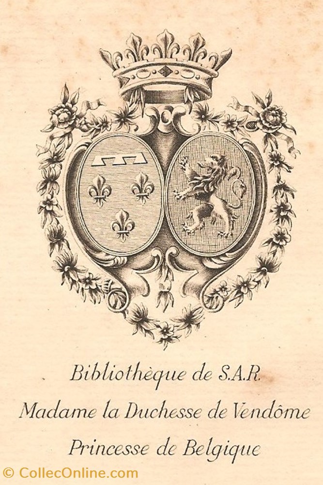 vieux papier ex libri vendome