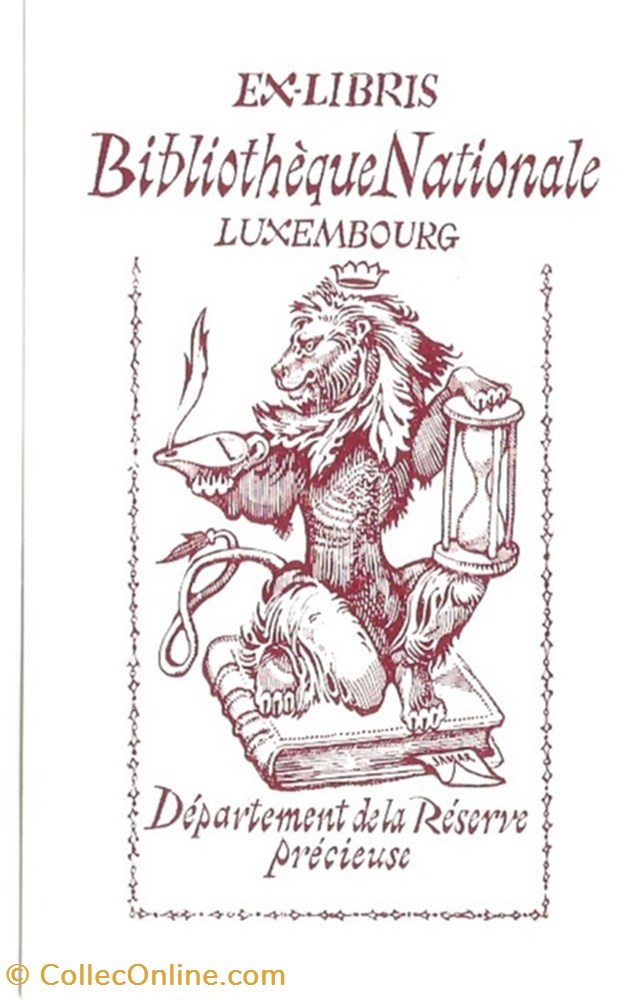 vieux papiers ex libris bibliotheque nationale luxembourg