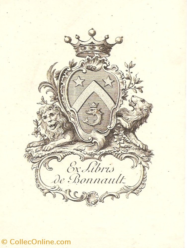 vieux papiers ex libris bonnault