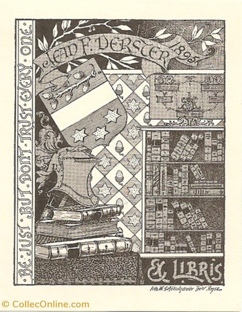 vieux papier ex libri verster
