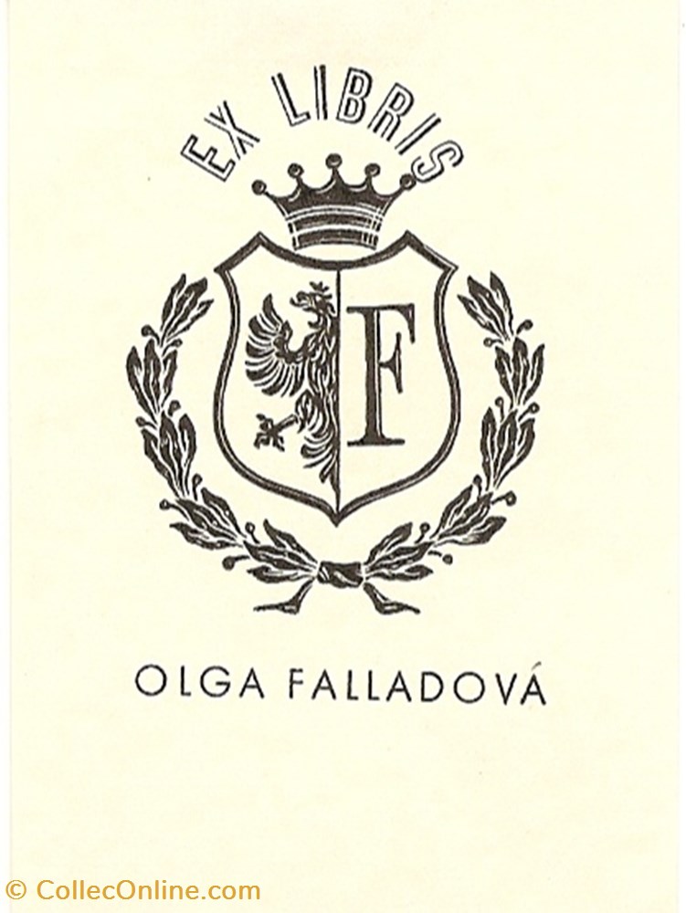 FALLADOVÁ vieux papier falladova