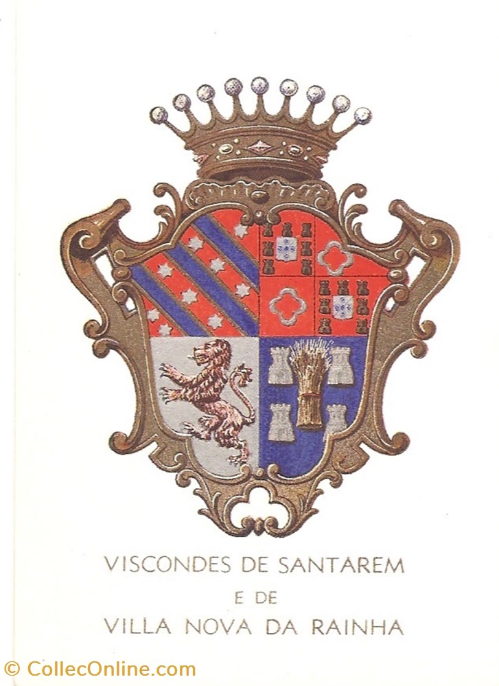SANTAREM vieux papiers ex libris santarem