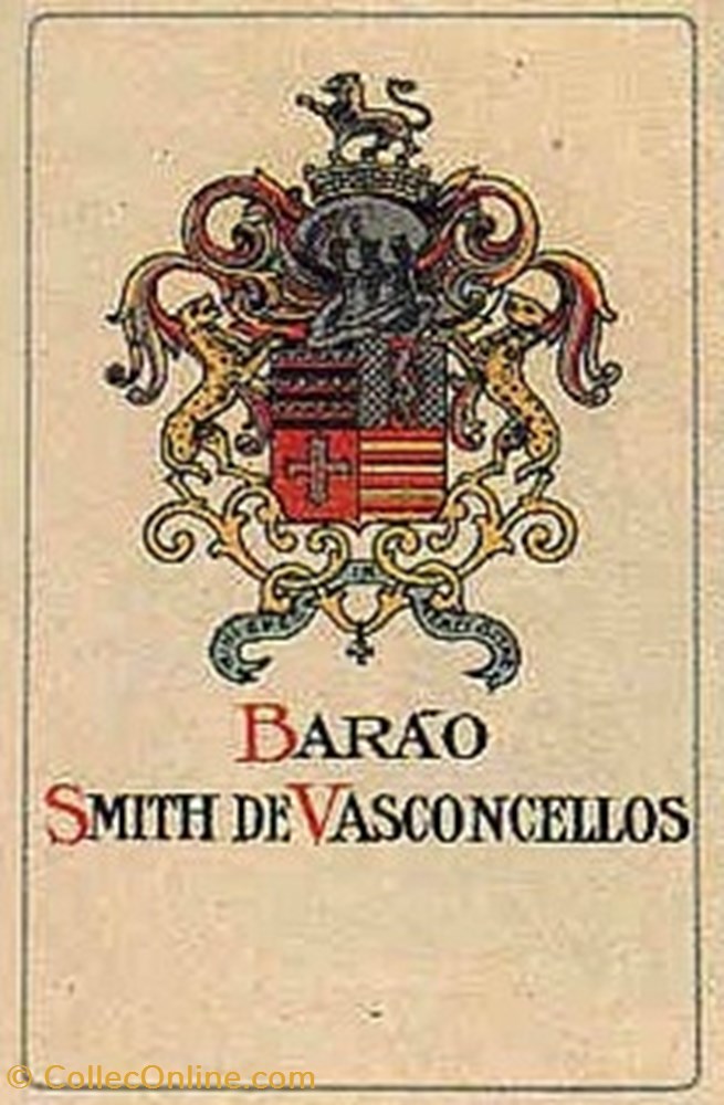 SMITH de VASCONCELLOS vieux papiers ex libris smith de vasconcellos