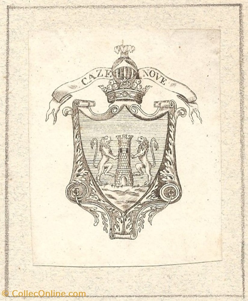CAZENOVE vieux papiers ex libris cazenove