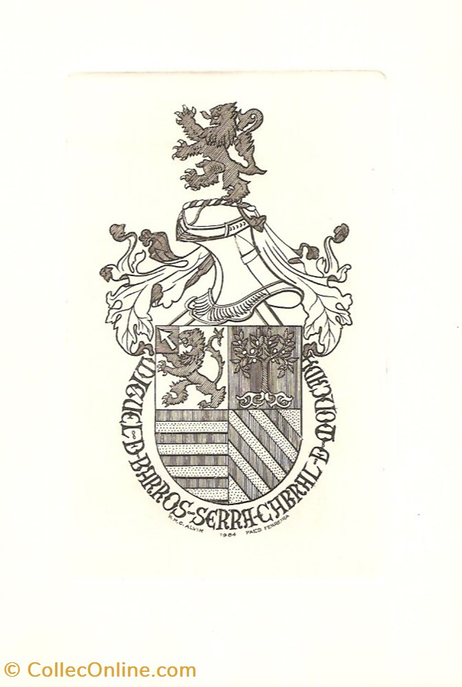 vieux papiers ex libris cabrel de moncada