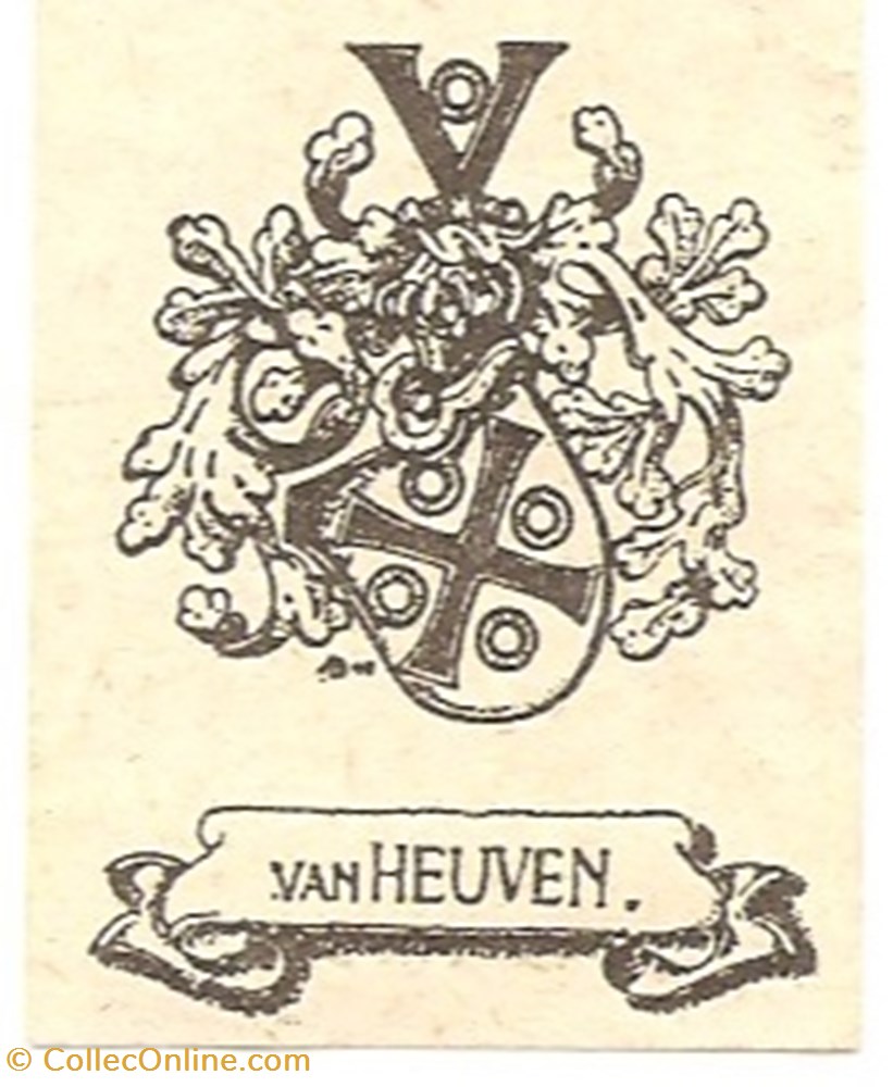 van HEUVEN vieux papiers ex libris van heuven
